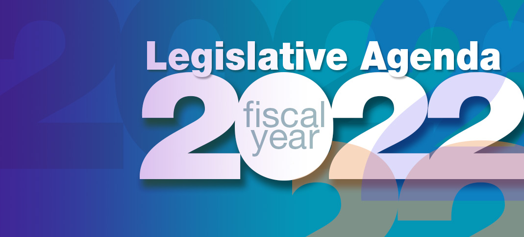 FY22 Legislative Agenda