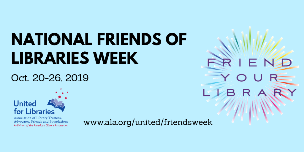 Celebrate National Friends of Libraries Week! MBLC Blog