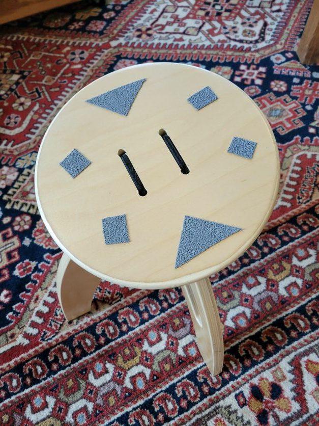 ButtOn chair with non-slip tape