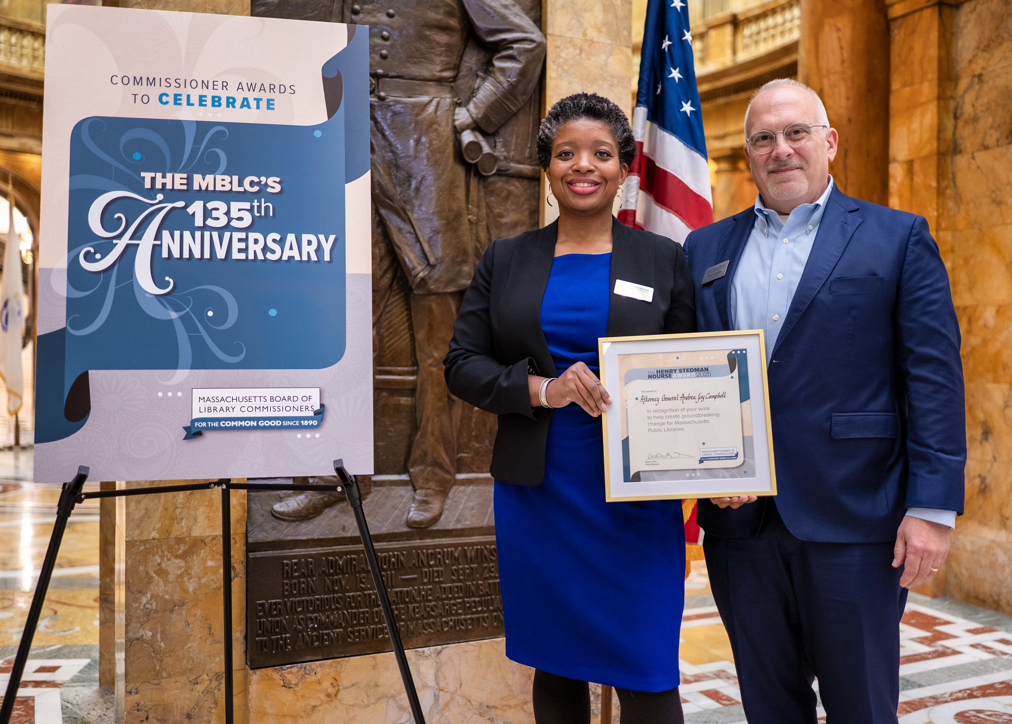 Close up: Massachusetts Attorney General Andrea Joy Campbell, 2025 Henry Steadman Nourse Award Winner