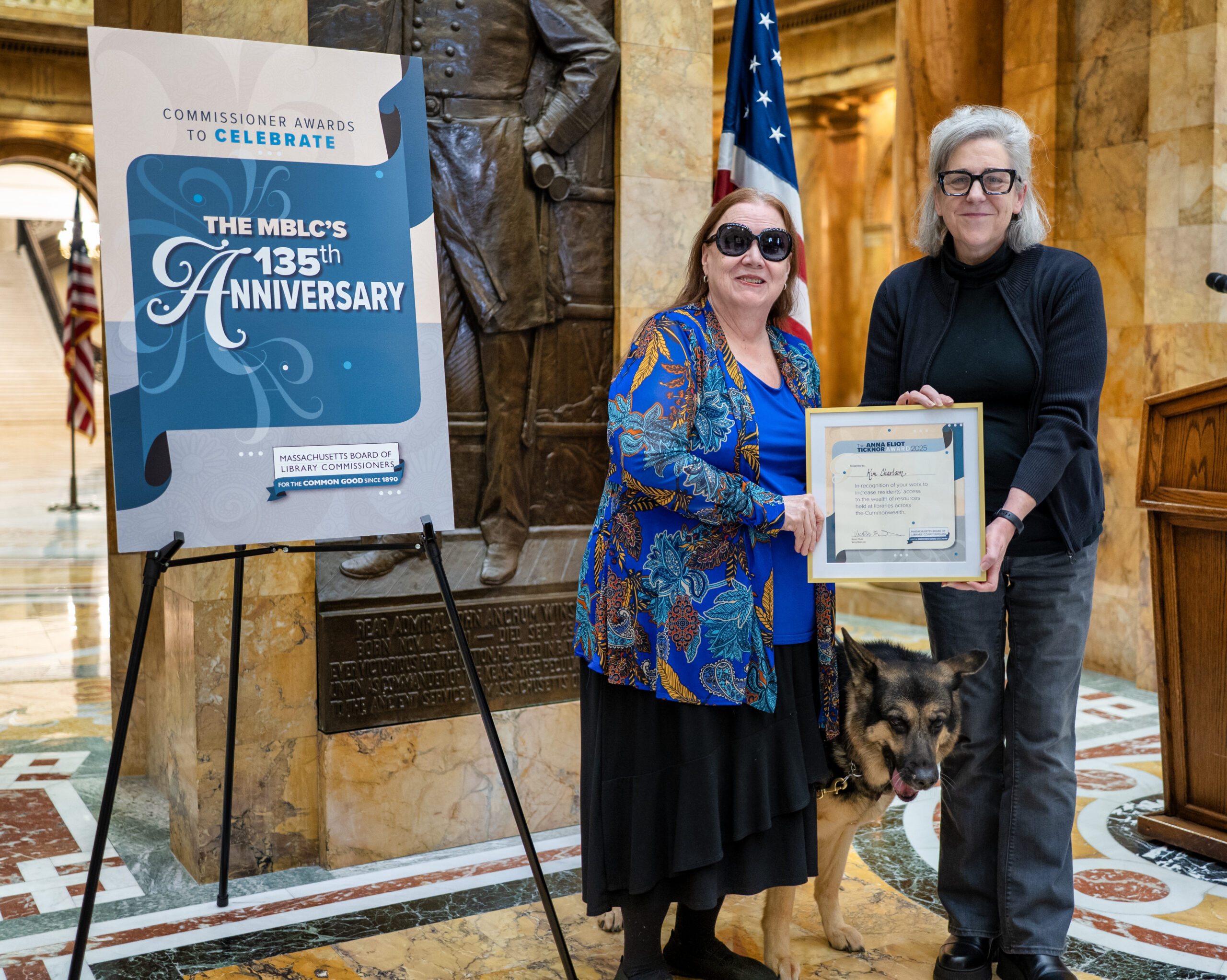 2025 Anna Eliot Ticknor Award Winner Kim Charlson