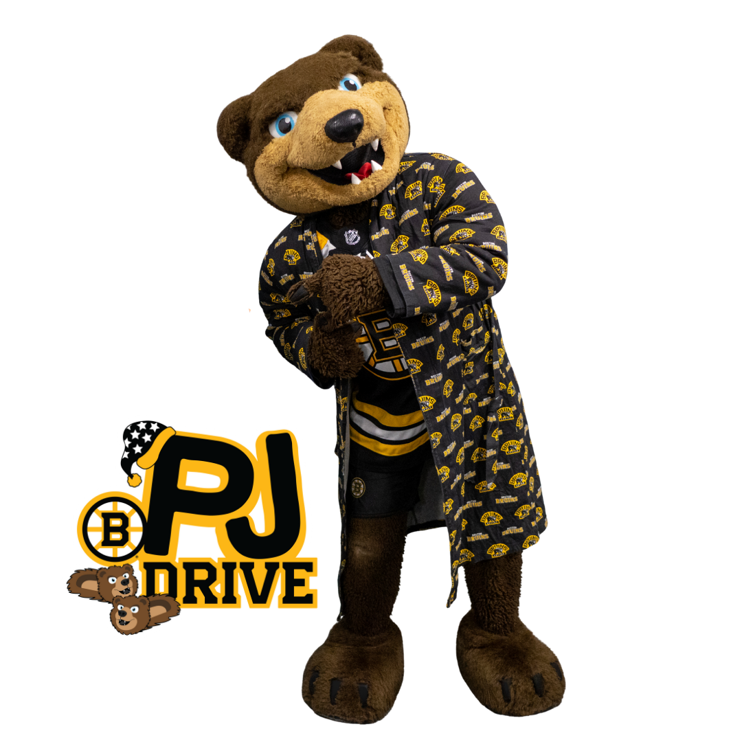 Blades in pajamas with a smile and fun standing pose